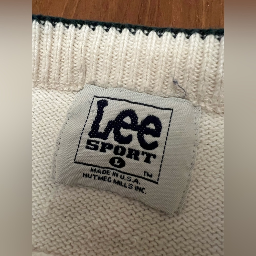 Vintage Lee Sport Buck Deer Knit Sweater - Picture 3 of 3